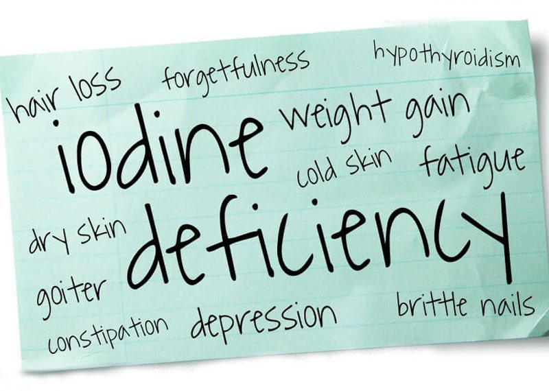 consuming iodine
