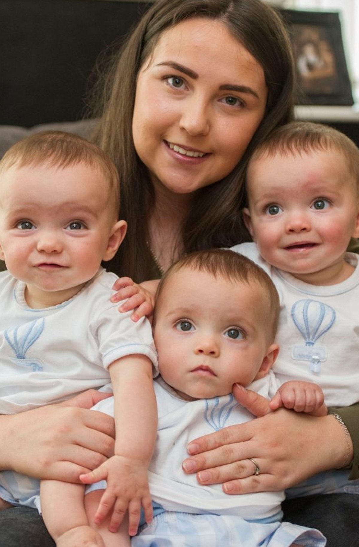 Mom gives birth to identical triplets - The chances of it ...