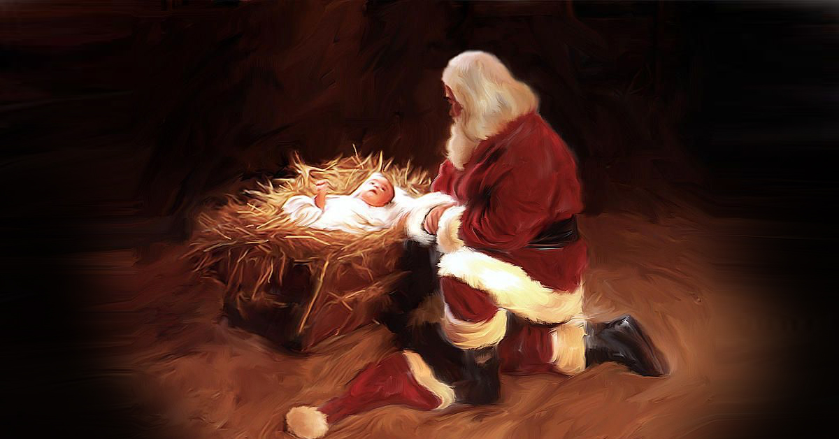 Did Santa Claus Ever Meet Jesus Christ Mystic Christmas Blog